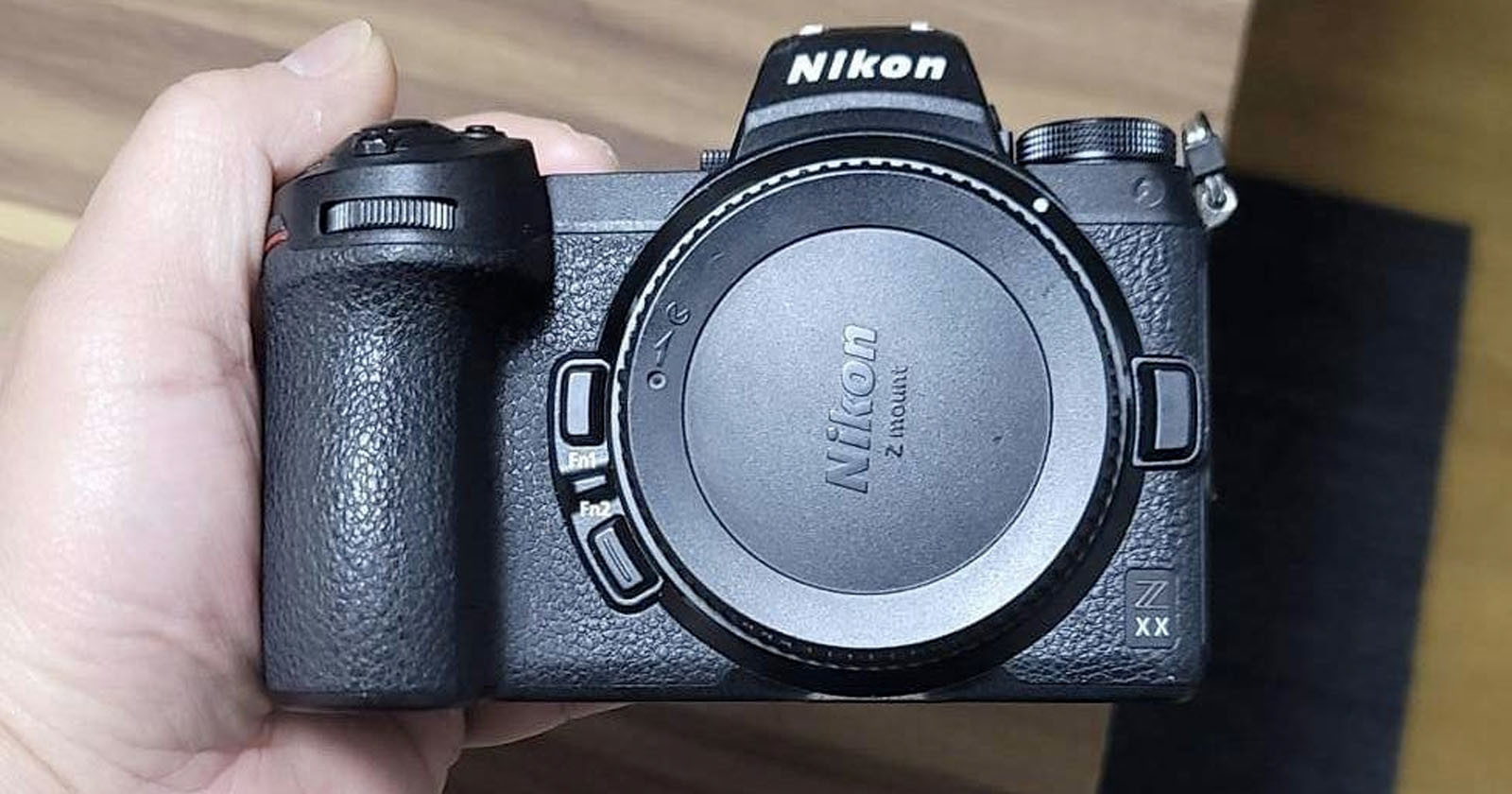 Photos of Strange Nikon Z XX Show What is Probably a Fake Camera