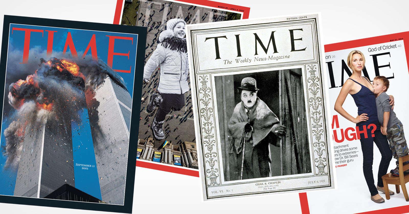 100 years time magazine through some its iconic 