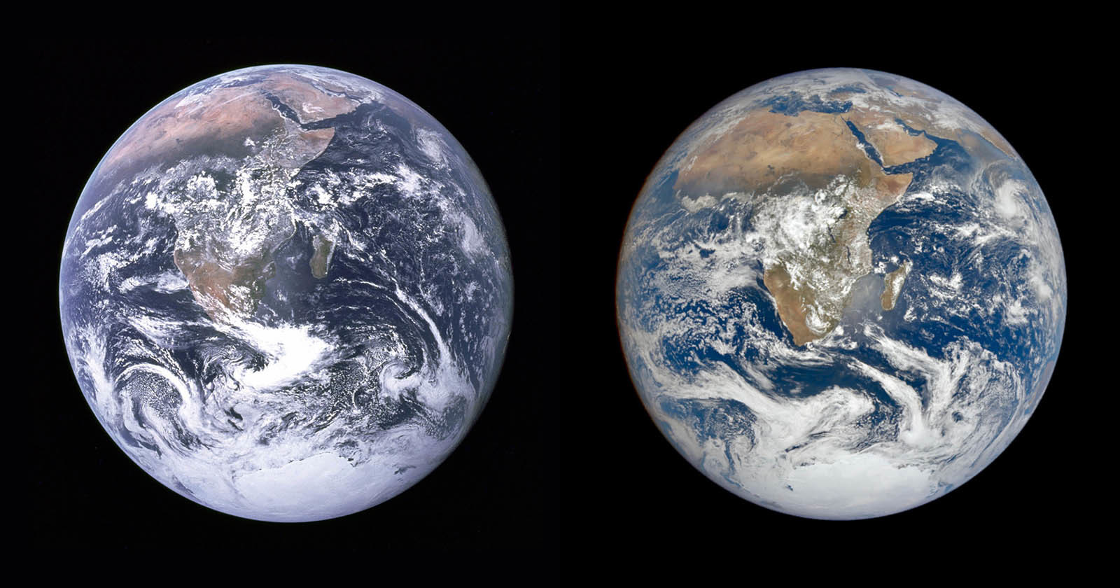Blue Marble: How Half a Century of Climate Change Has Altered the Face of the Earth