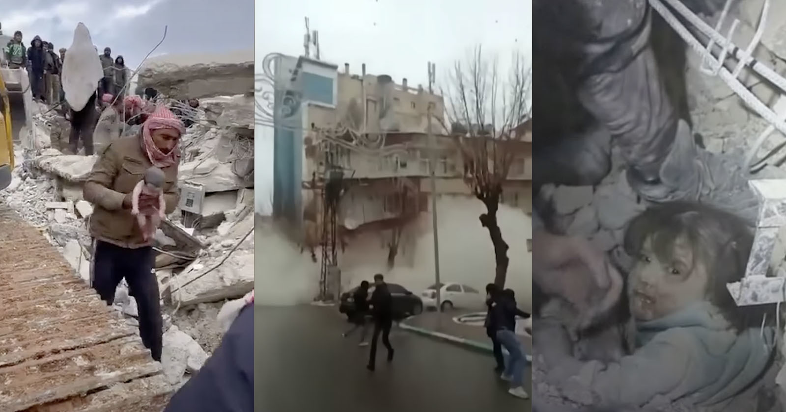 Heartbreaking Images from the Huge Earthquake in Turkey and Syria
