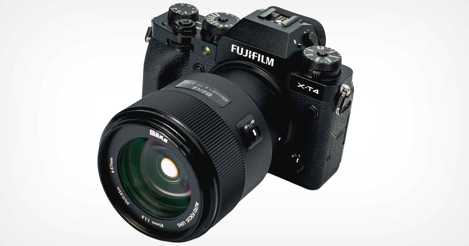  meike 85mm autofocus lens now available fujifilm 