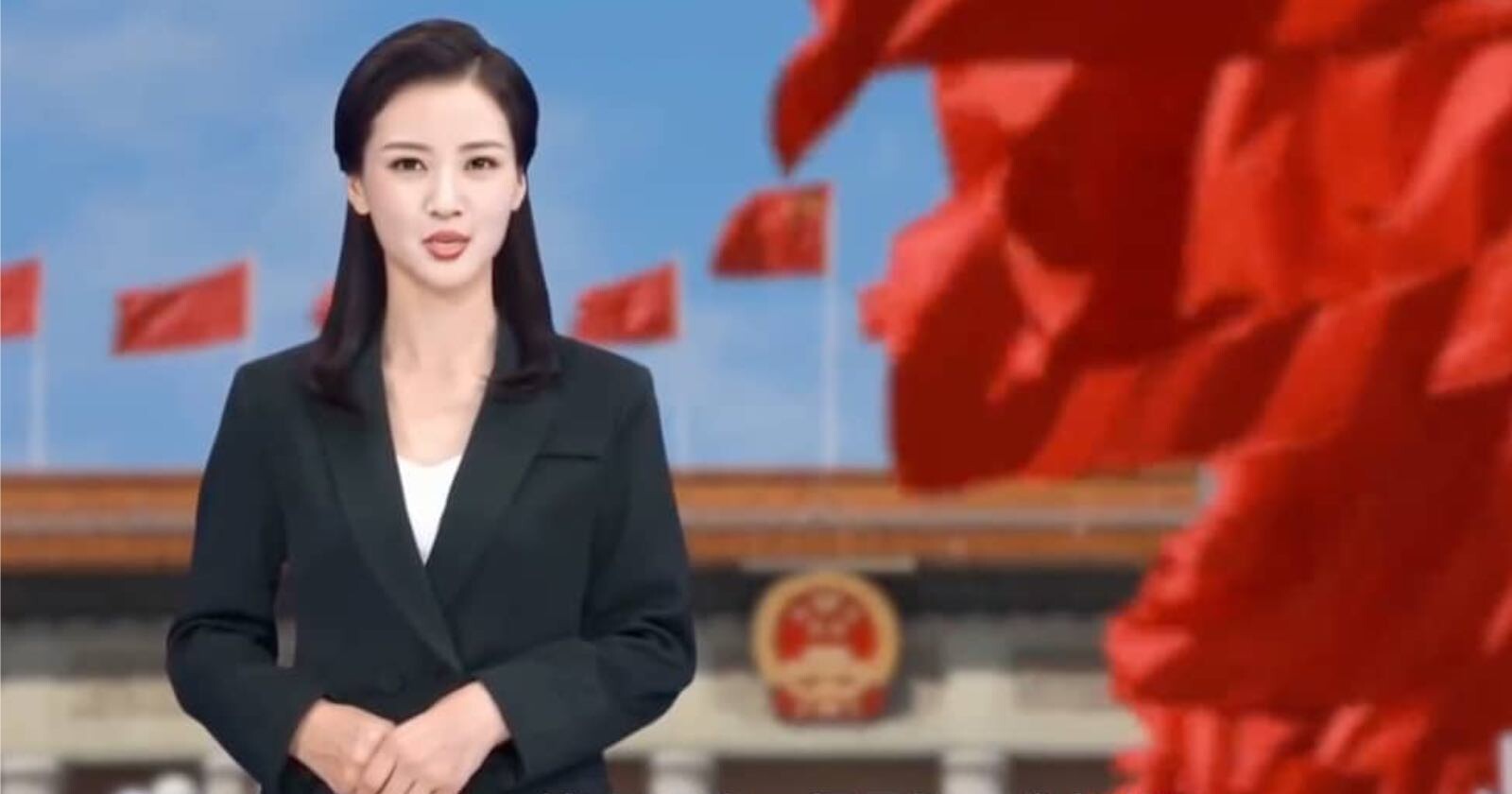 Chinese AI News Anchor Works 24 Hours a Day, 365 Days a Year