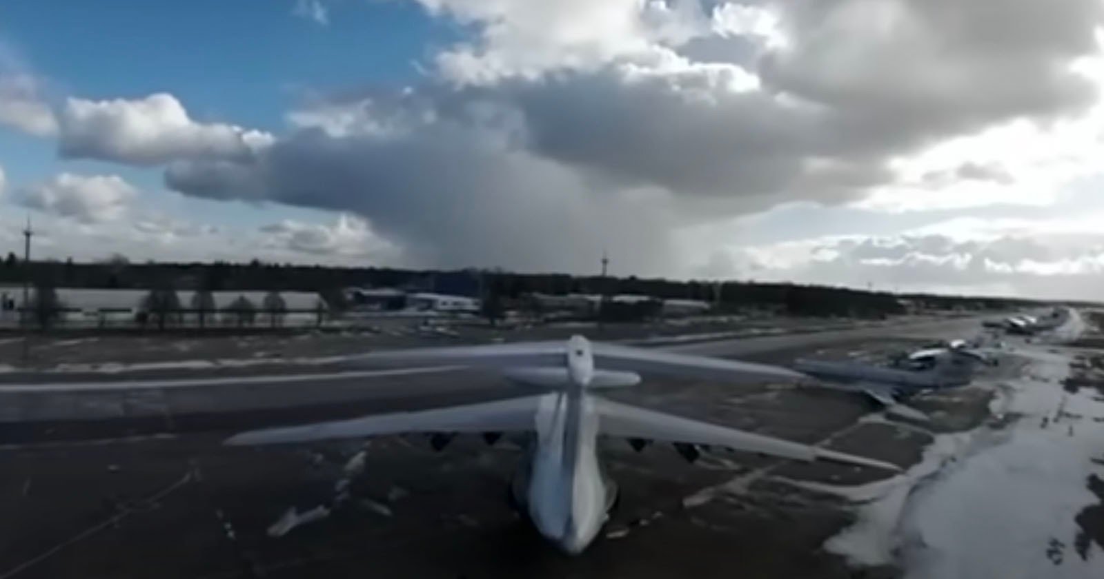  russian spy plane destroyed thanks civilian drone 