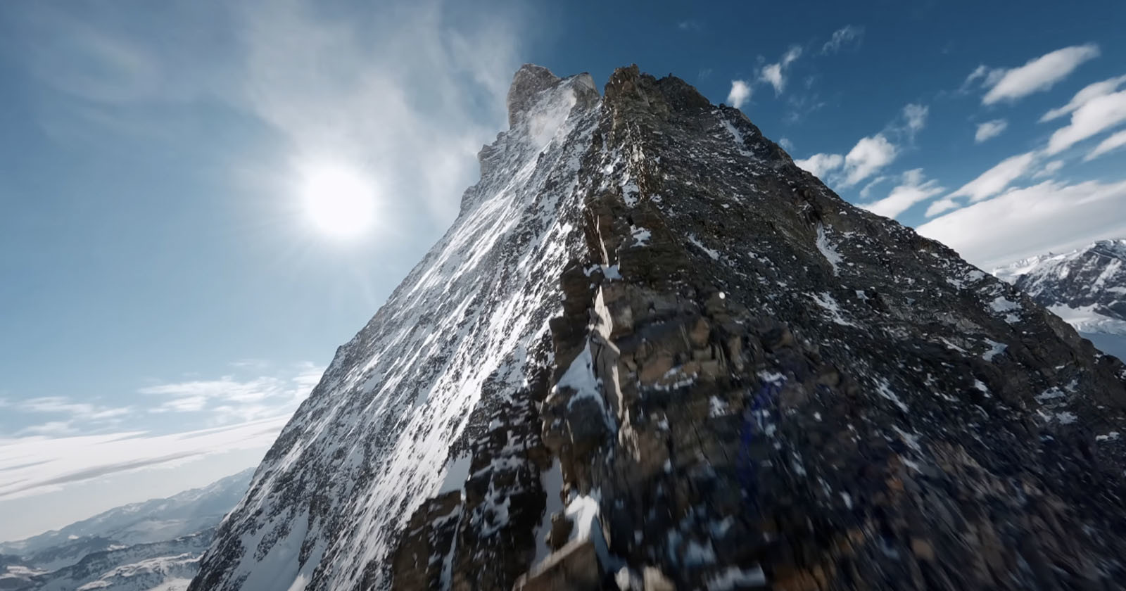 Exhilarating 5K Footage Taken by Drone Racing Over the Matterhorn