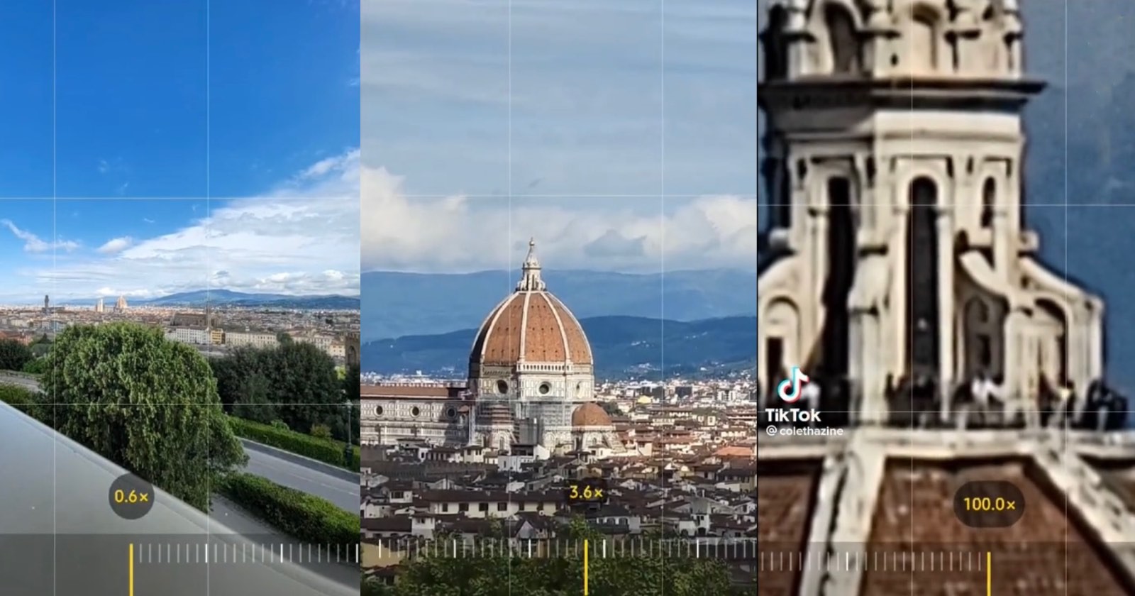  video florence cathedral sparks debate samsung 100x space 