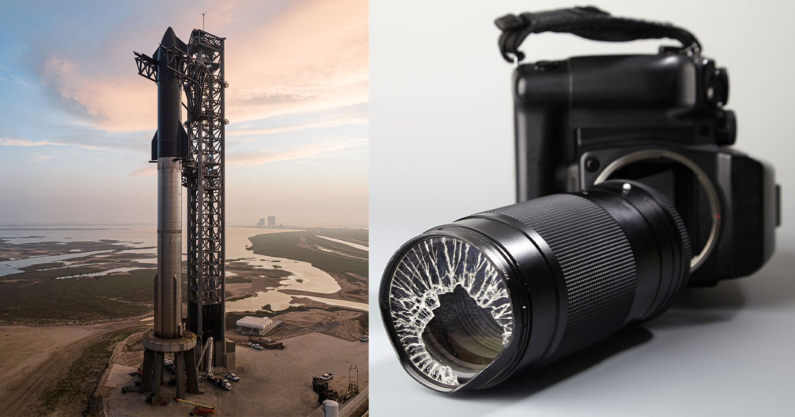 Photographer Loses $40K Worth of Gear After it was Blown Up by SpaceX Rocket