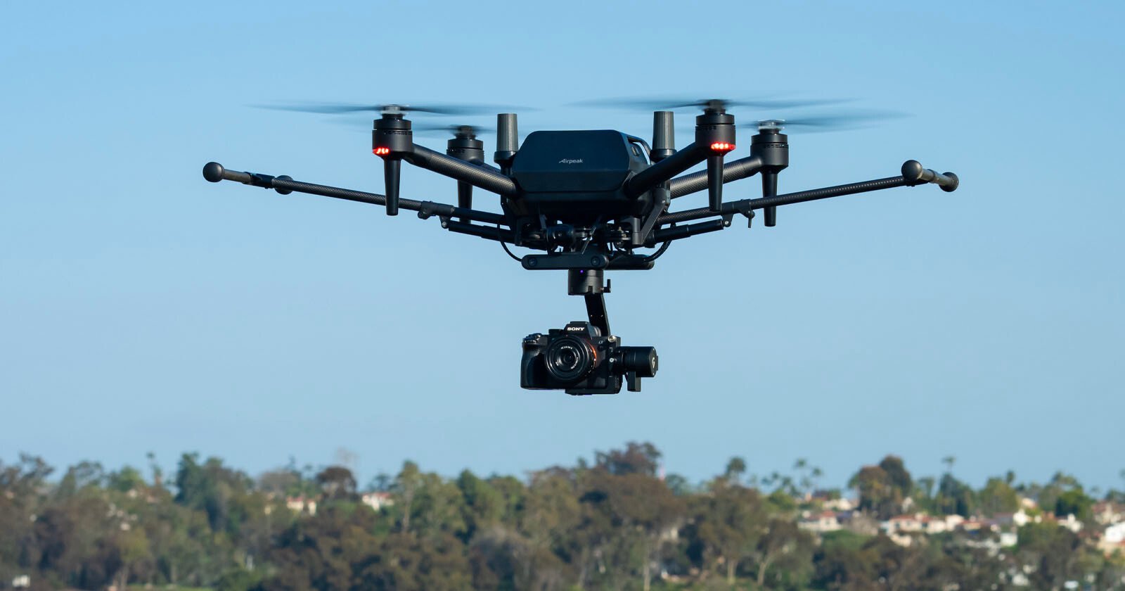  sony airpeak drone gets lighter gimbal better nav 