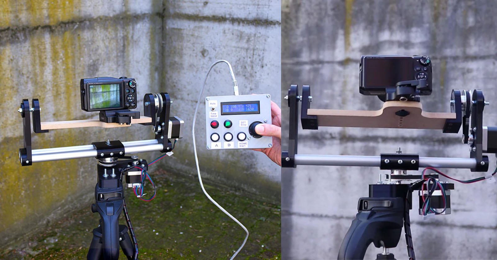  build your own arduino-powered robotic pan-tilt camera slider 