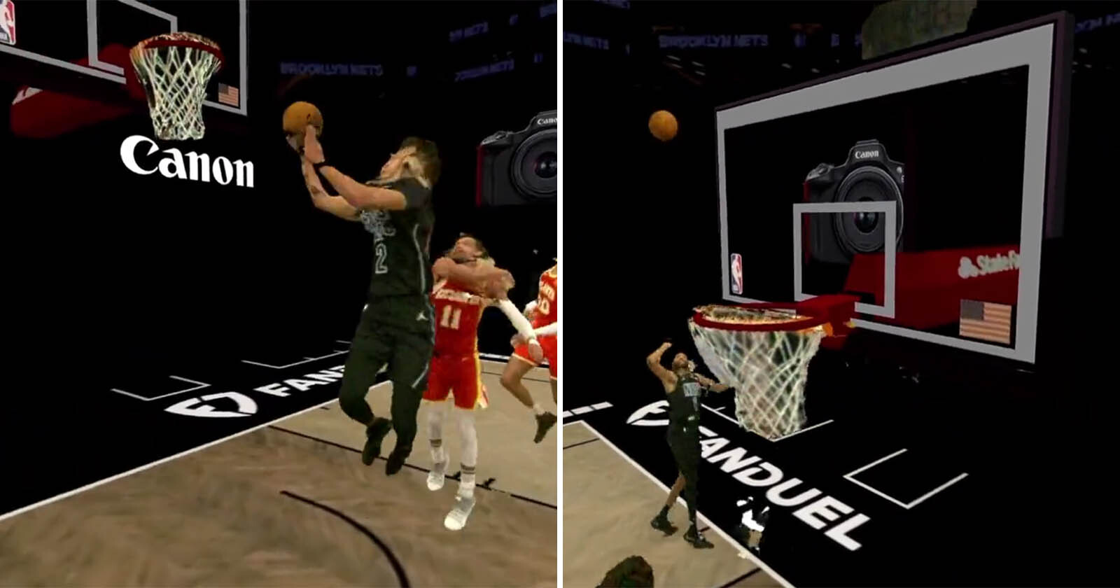 Canon and Brooklyn Nets Netaverse Offers a 3D VR NBA Experience