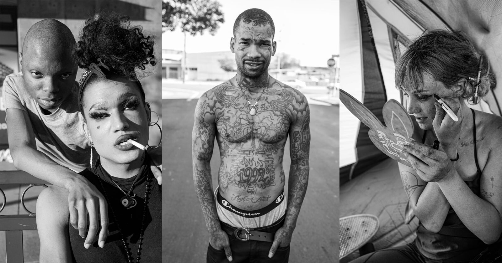 Photographers Powerful Portraits of LAs Notorious Skid Row