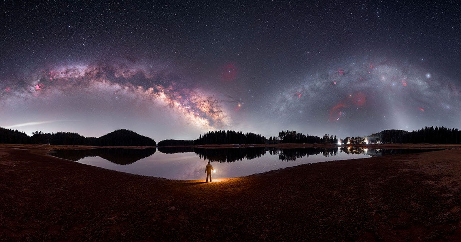  making impossible multi-season time-blended milky way panorama 