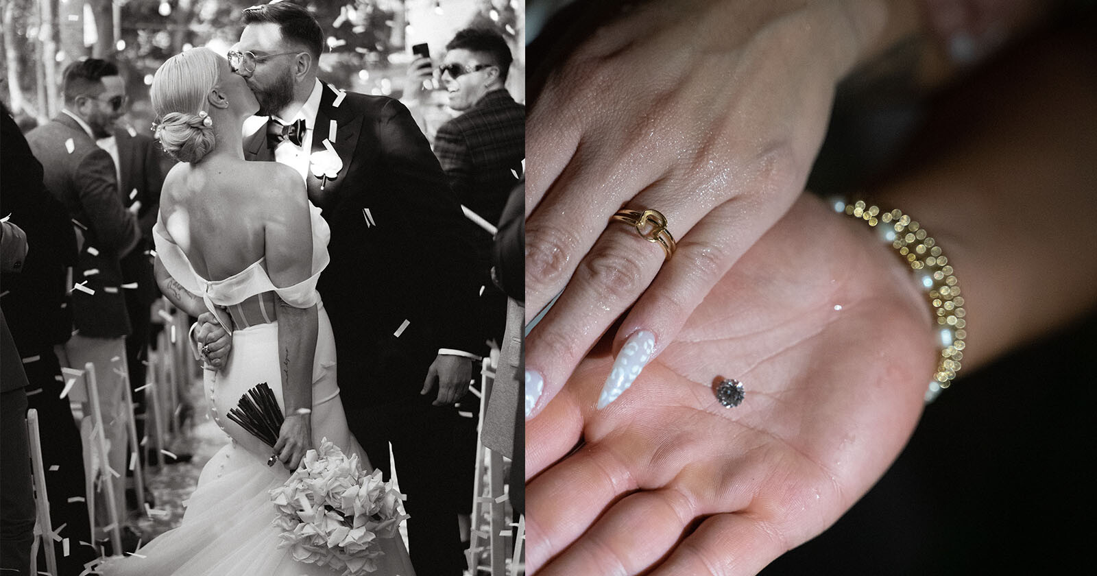 Wedding Photographer Uses Photos to Find Brides Lost Diamond