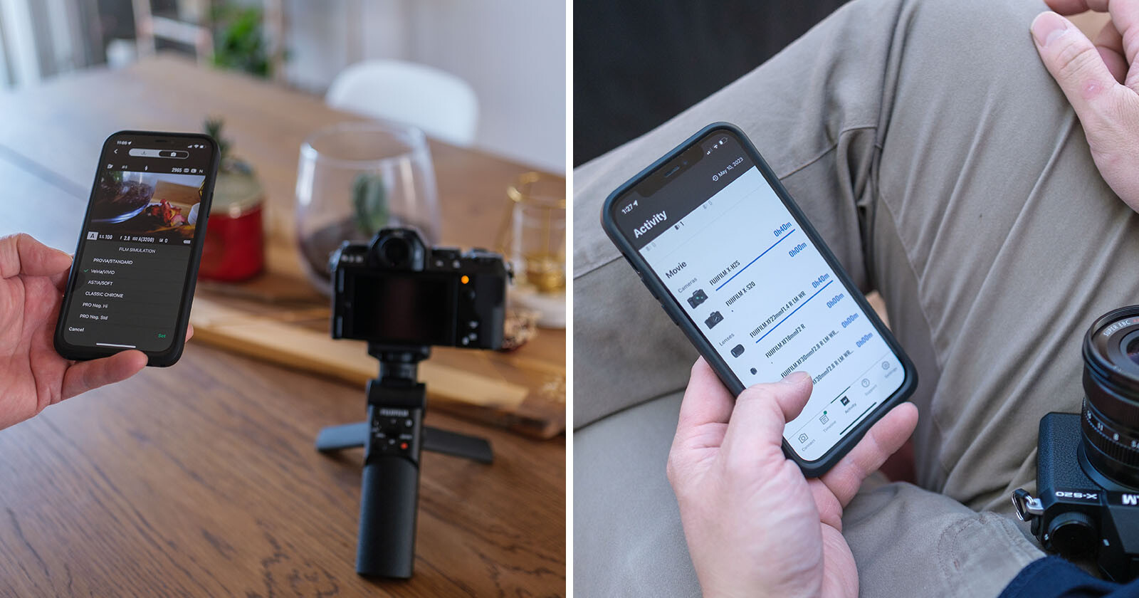 Fujifilms New XApp Offers Smooth Connection, Speed, and Activity Tracking