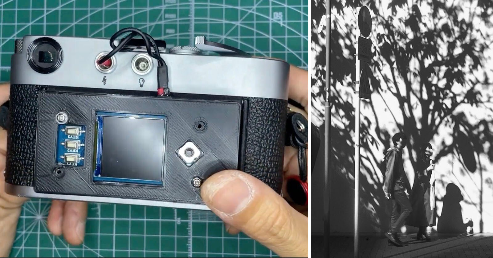 The Post-Digital Leica MPi: A Leica M2 With a Raspberry Pi Camera