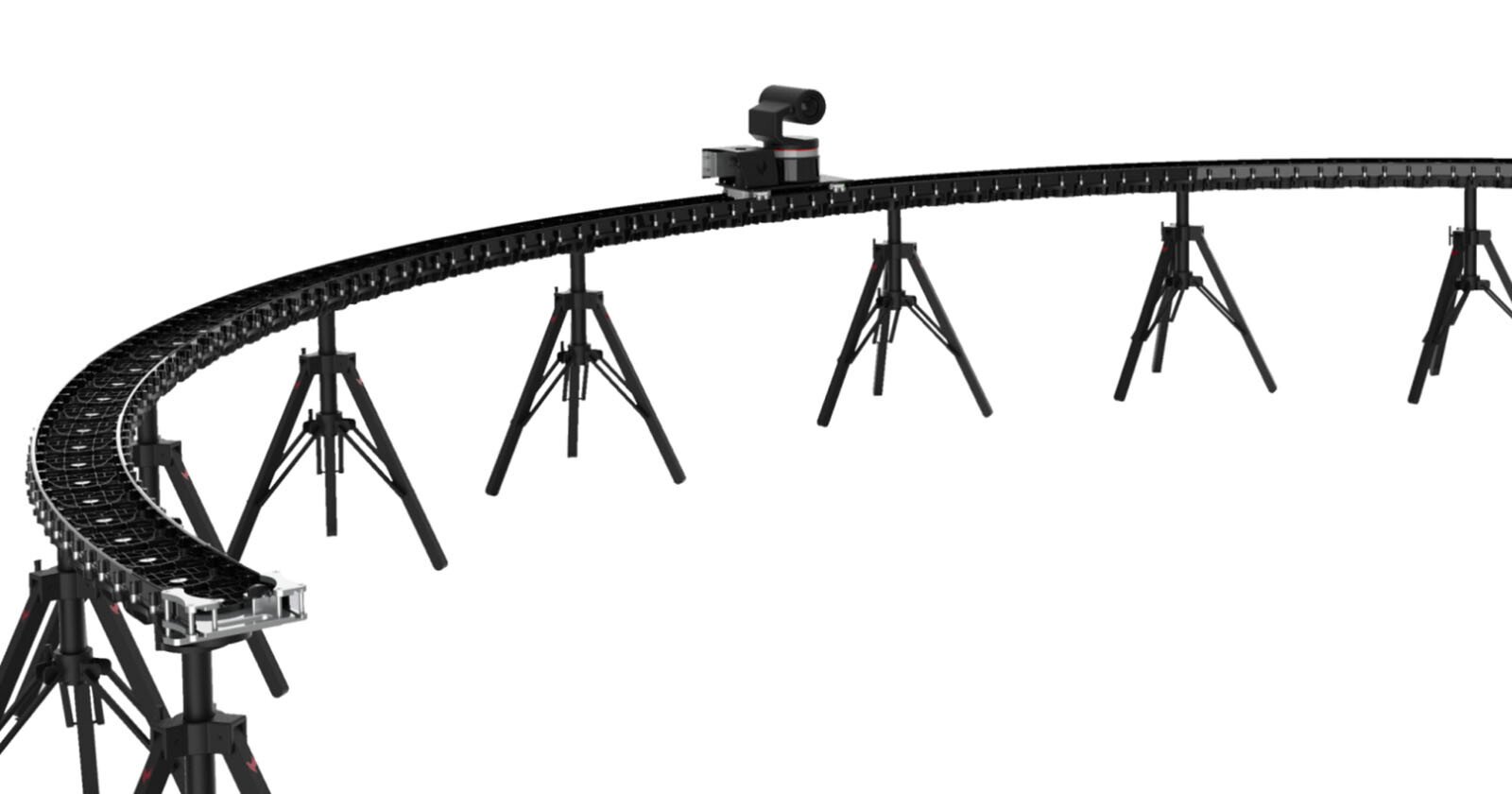 The PanaTrack is an Giant Bendable Camera Slider System