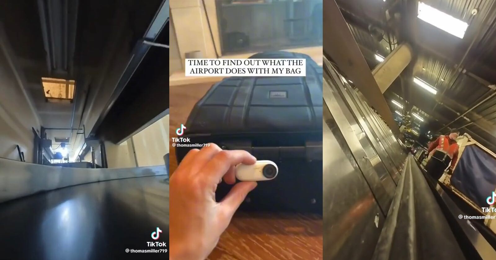Traveler Attaches Camera to Suitcase to See What Airport Does With Luggage