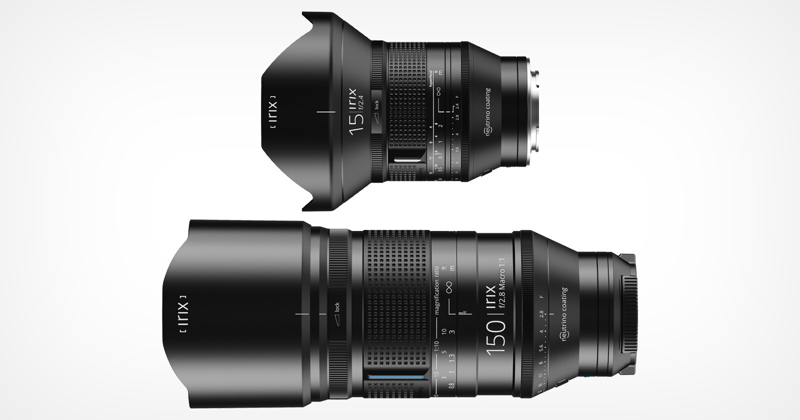 Irix Launches 15mm f/2.4 and 150mm f/2.8 Lenses for Sony E-Mount