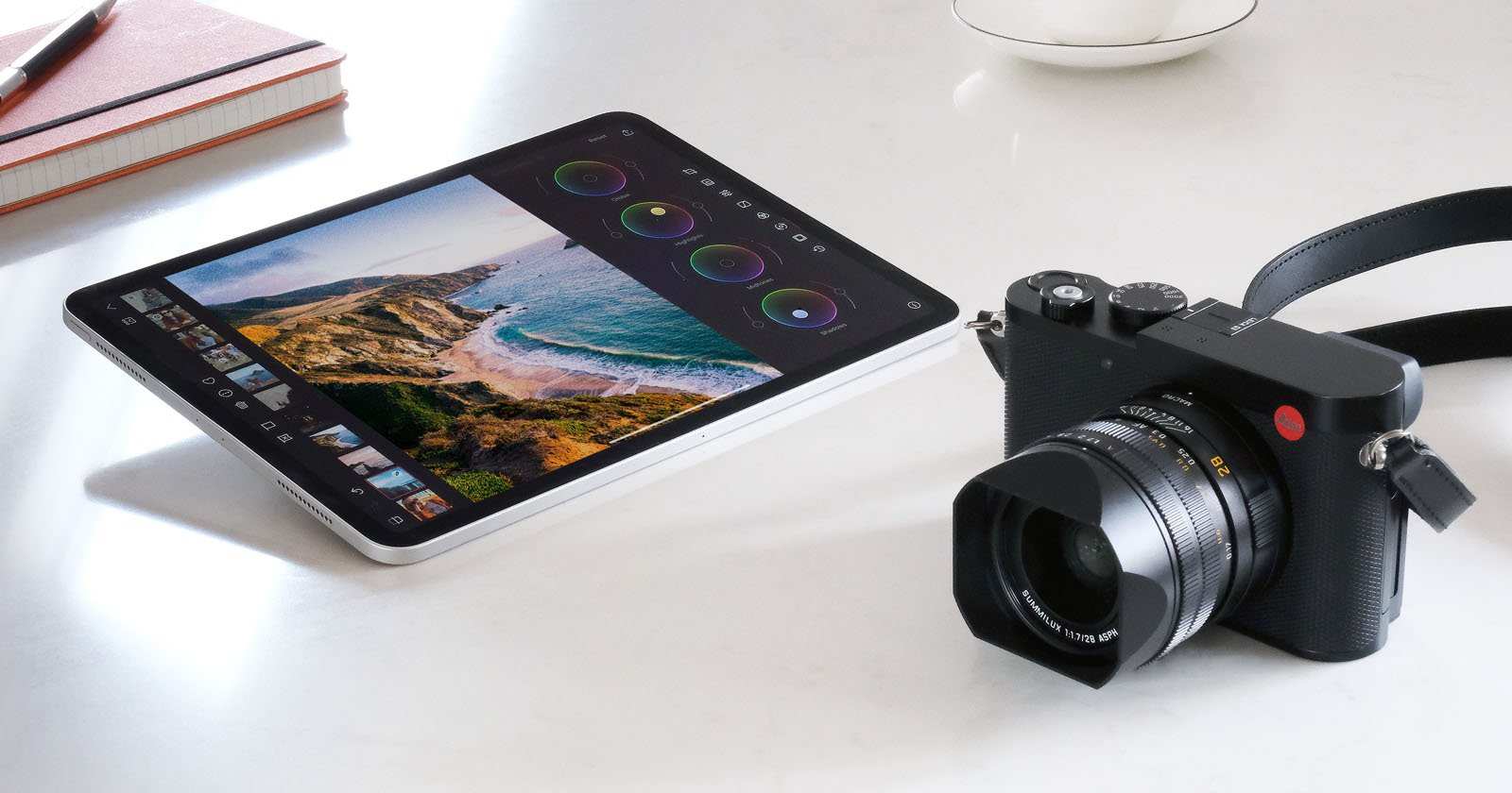 Popular Photo and Video Editing App Darkroom Integrates with Leica FOTOS