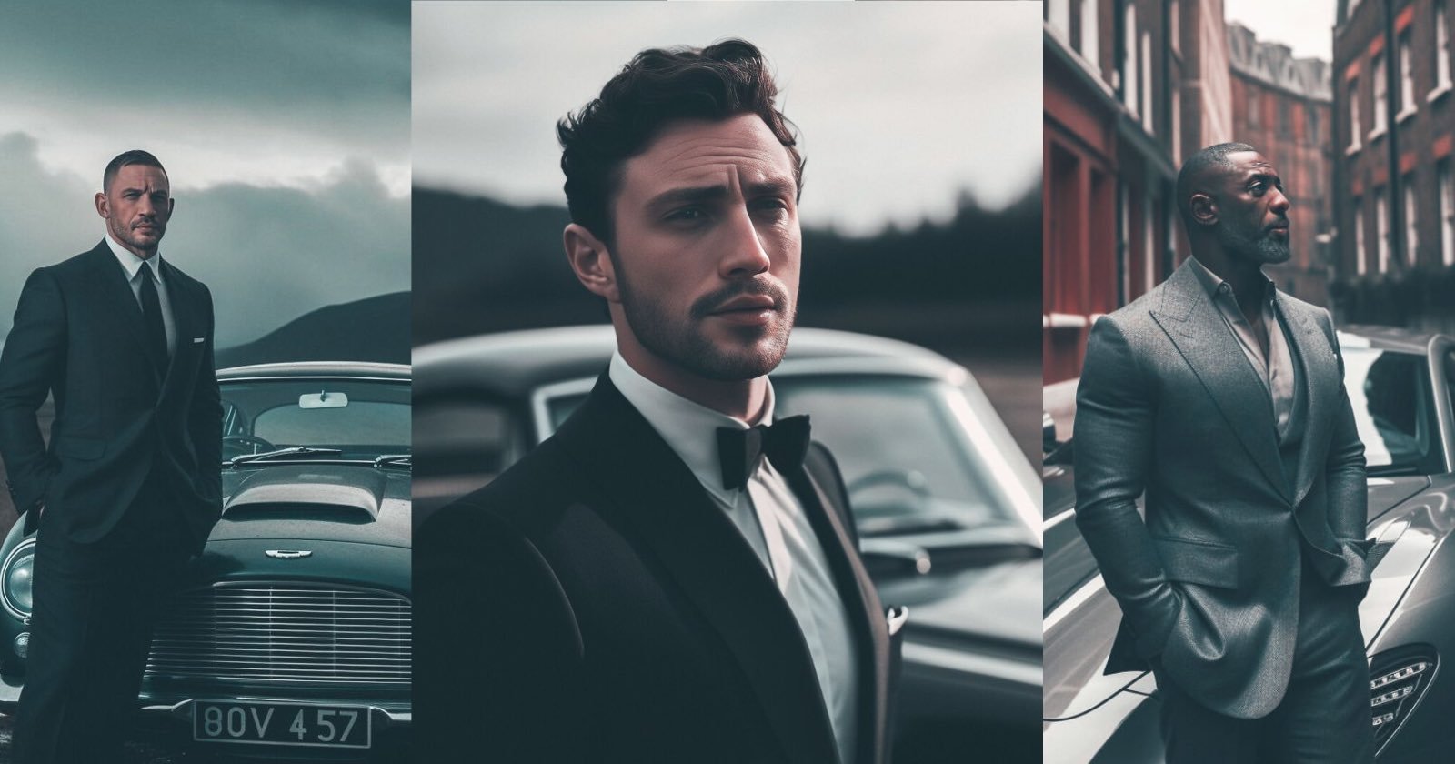 Photographer Uses AI To Imagine Actors as The Next James Bond