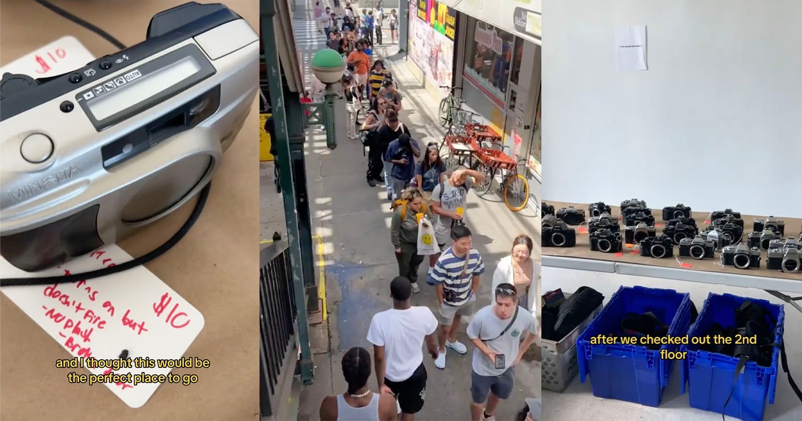 New York Store With Huge Lines is Practically Giving Away Cameras
