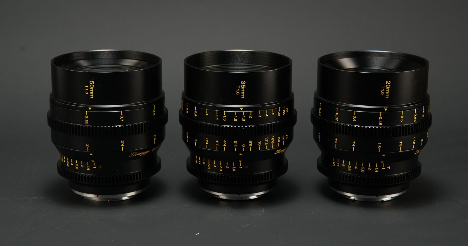 ZY Optics Three T/1.0 Lenses for Super 35 are Fast and Affordable