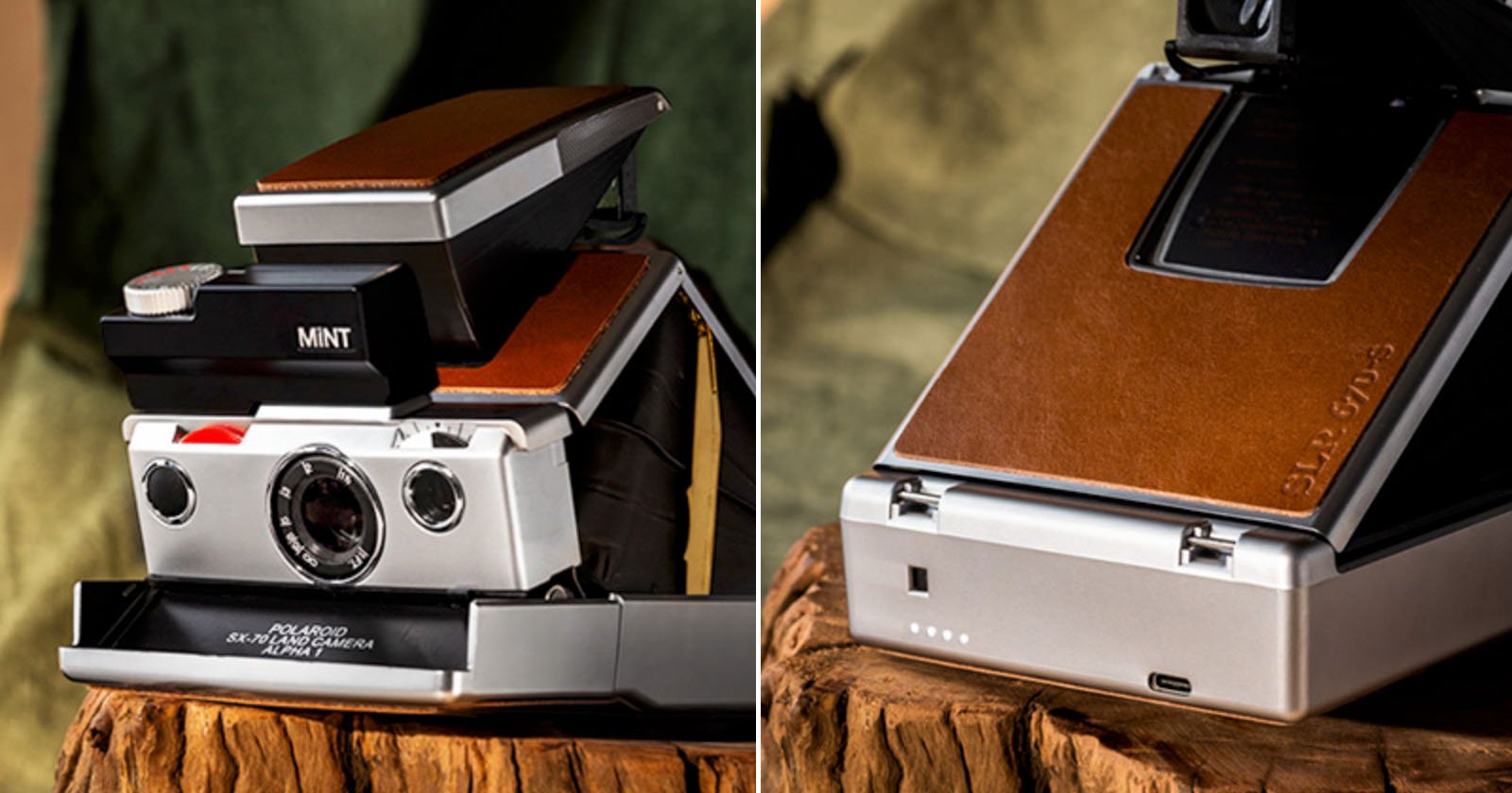 MiNT SLR670 (Type i) Offers Vintage Polaroid Style with Modern Innovation