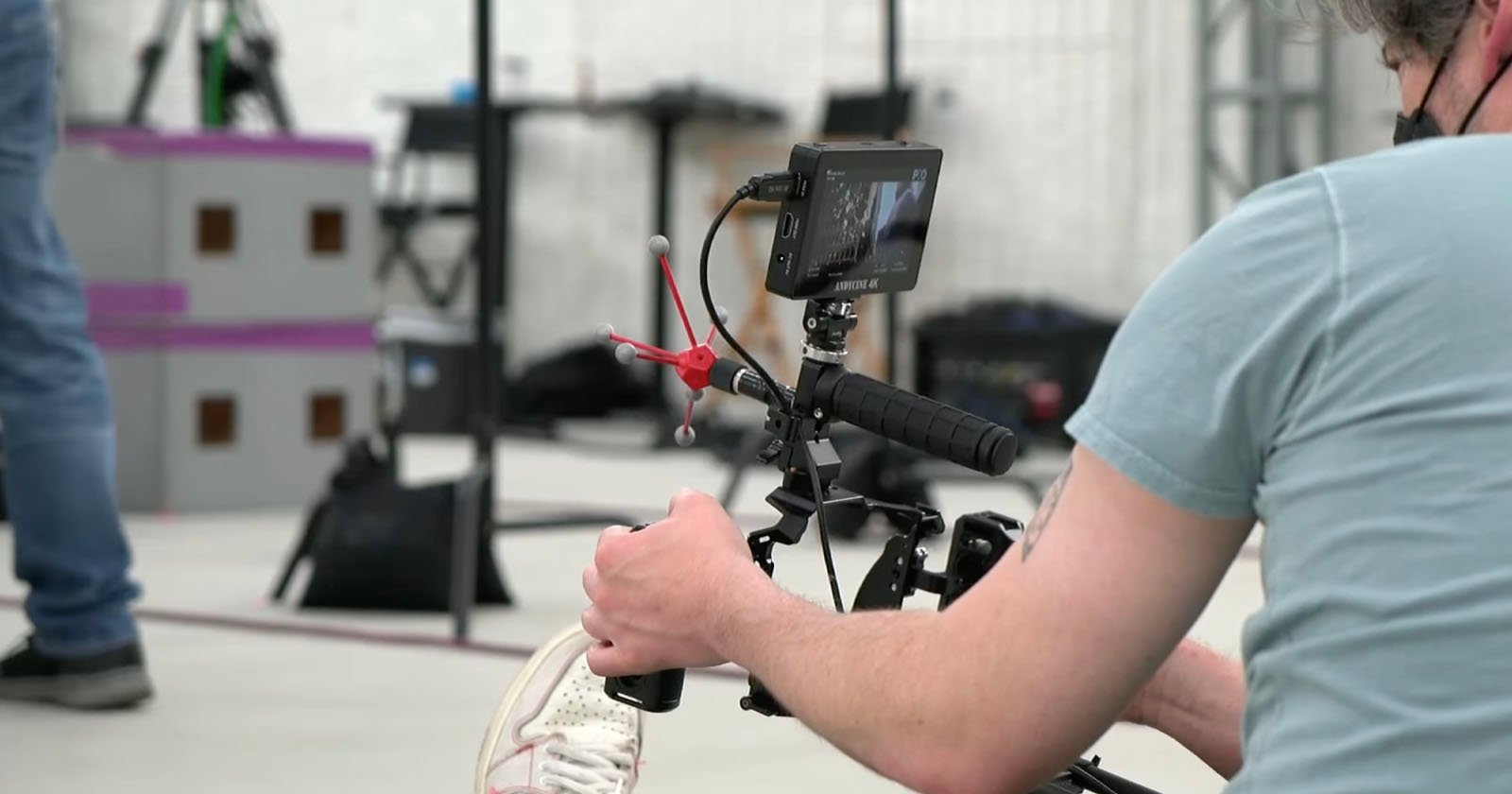 Sony Prototypes a Motion Capture Rig That Controls a 3D Virtual Camera