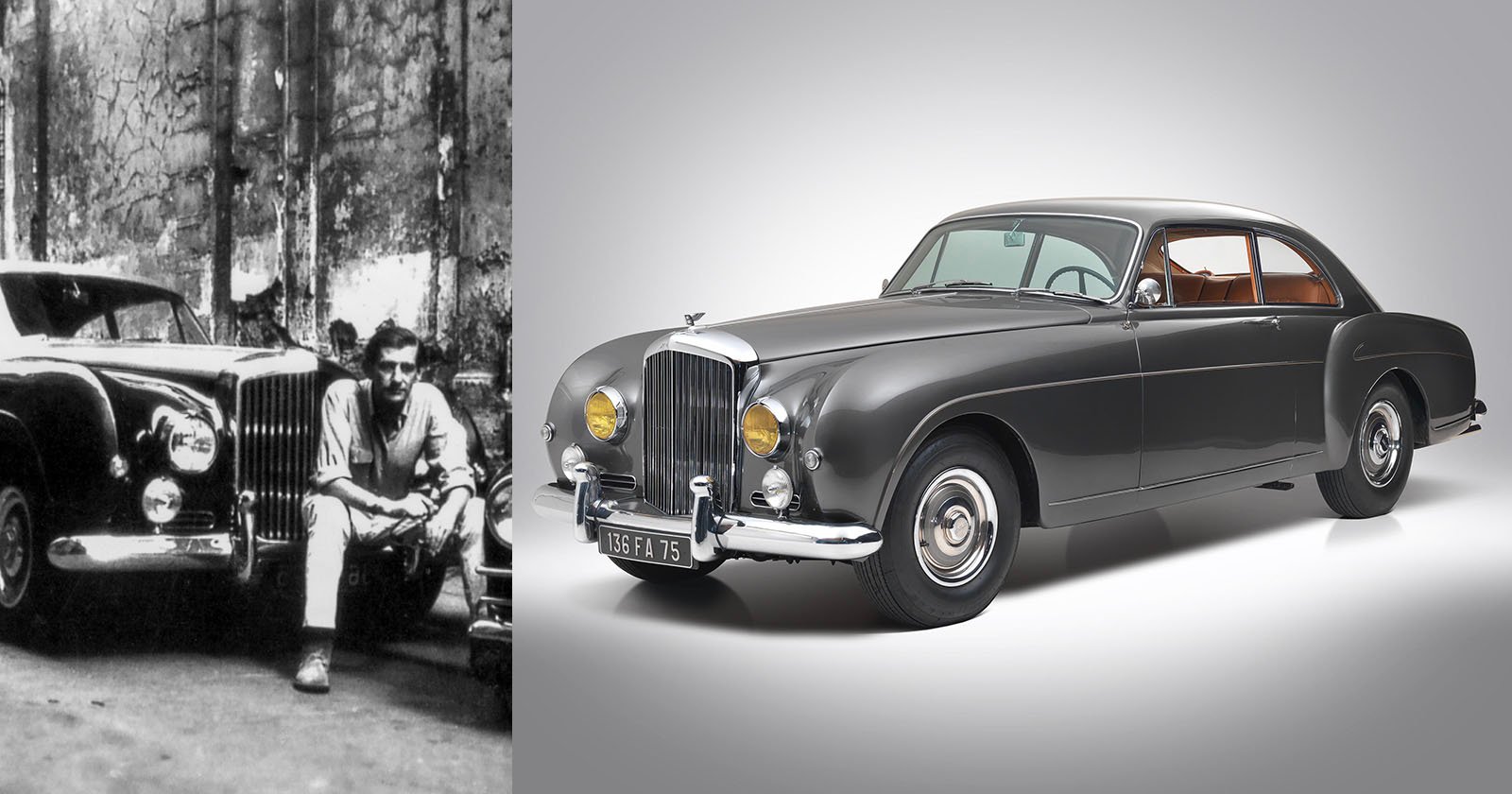 Helmut Newtons 1956 Bentley Up for Sale, Comes with a Giant Photo Book