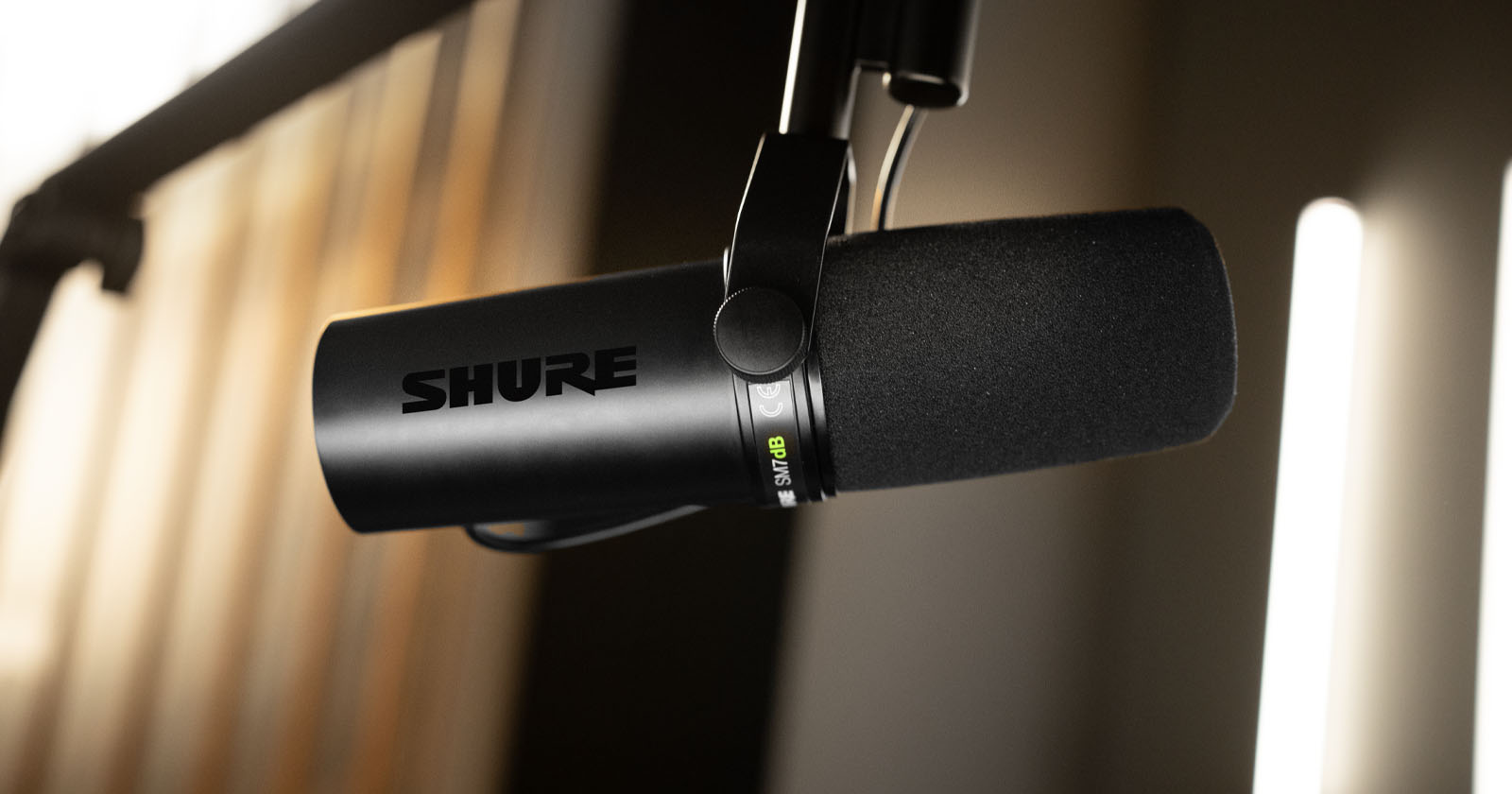 Shures New Vocal Mic Has a Built-In Preamp to Simplify Audio Workflows