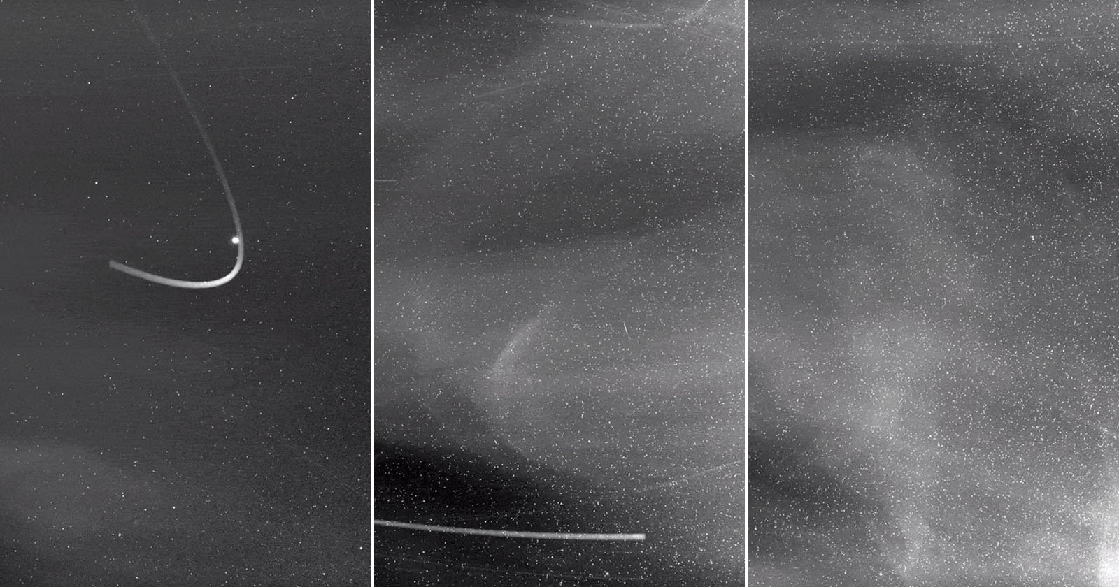 NASAs Parker Solar Probe Photographs its Journey Through a Solar Storm