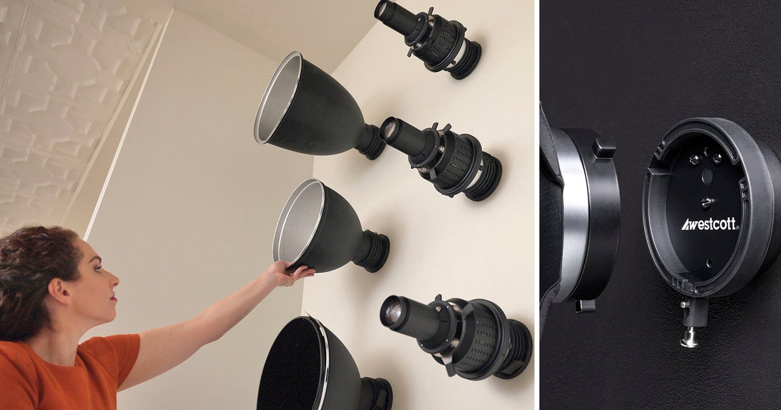 Organize Lighting Gear in Style Using Westcotts Float Wall Mount System