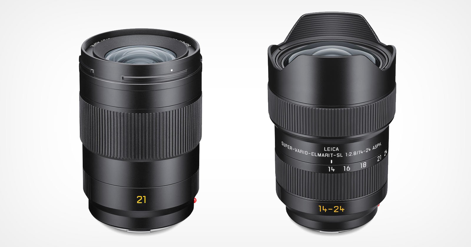Leica Expands its L-Mount Support with 21mm f/2 and 14-24mm f/2.8