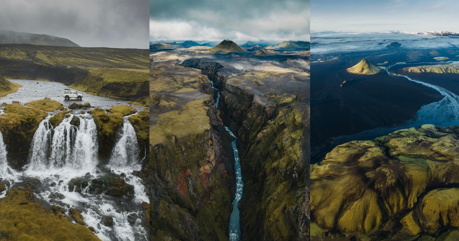 Drone Photographer Captures the Loneliness of the Icelandic Highlands