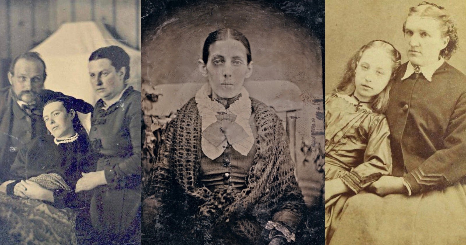 Haunting Victorian Family Photos Show Loved Ones Who are Already Dead