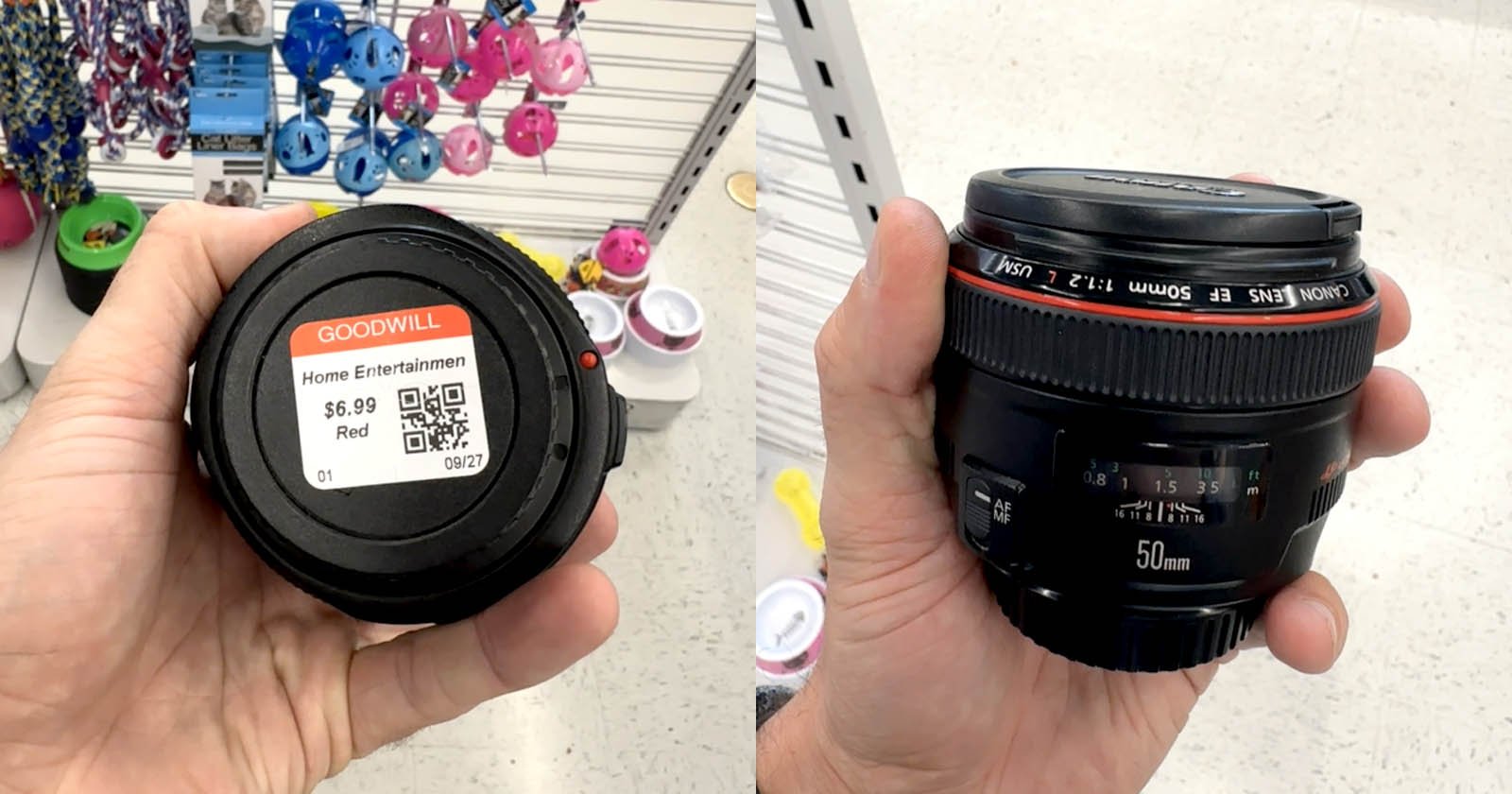  photographer finds 400 lens thrift store 