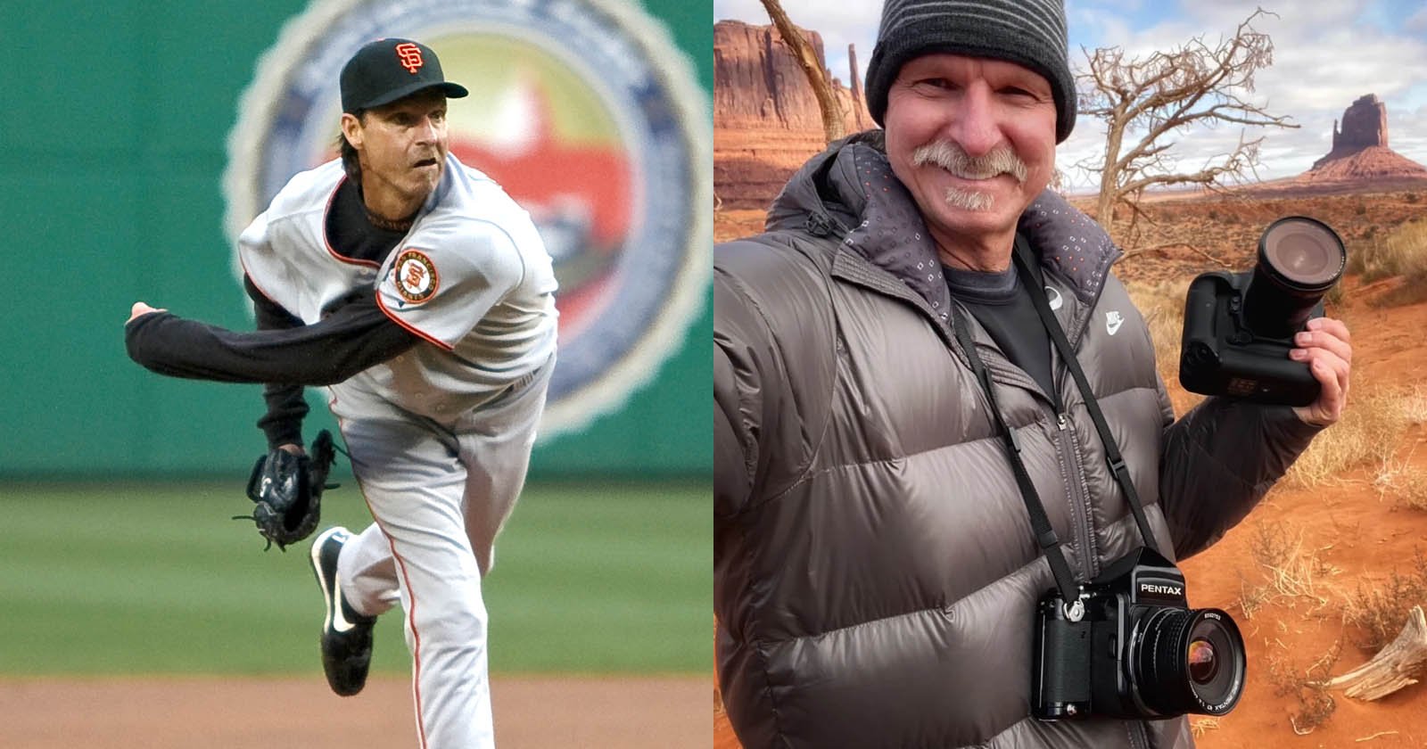  randy johnson from hall fame pitcher pro photographer 