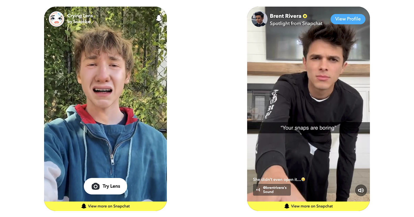  snapchat adds content embeds uses expand backgrounds 