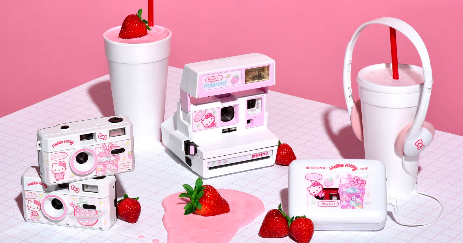 This New Polaroid x Hello Kitty Mashup is an Overload of Cuteness