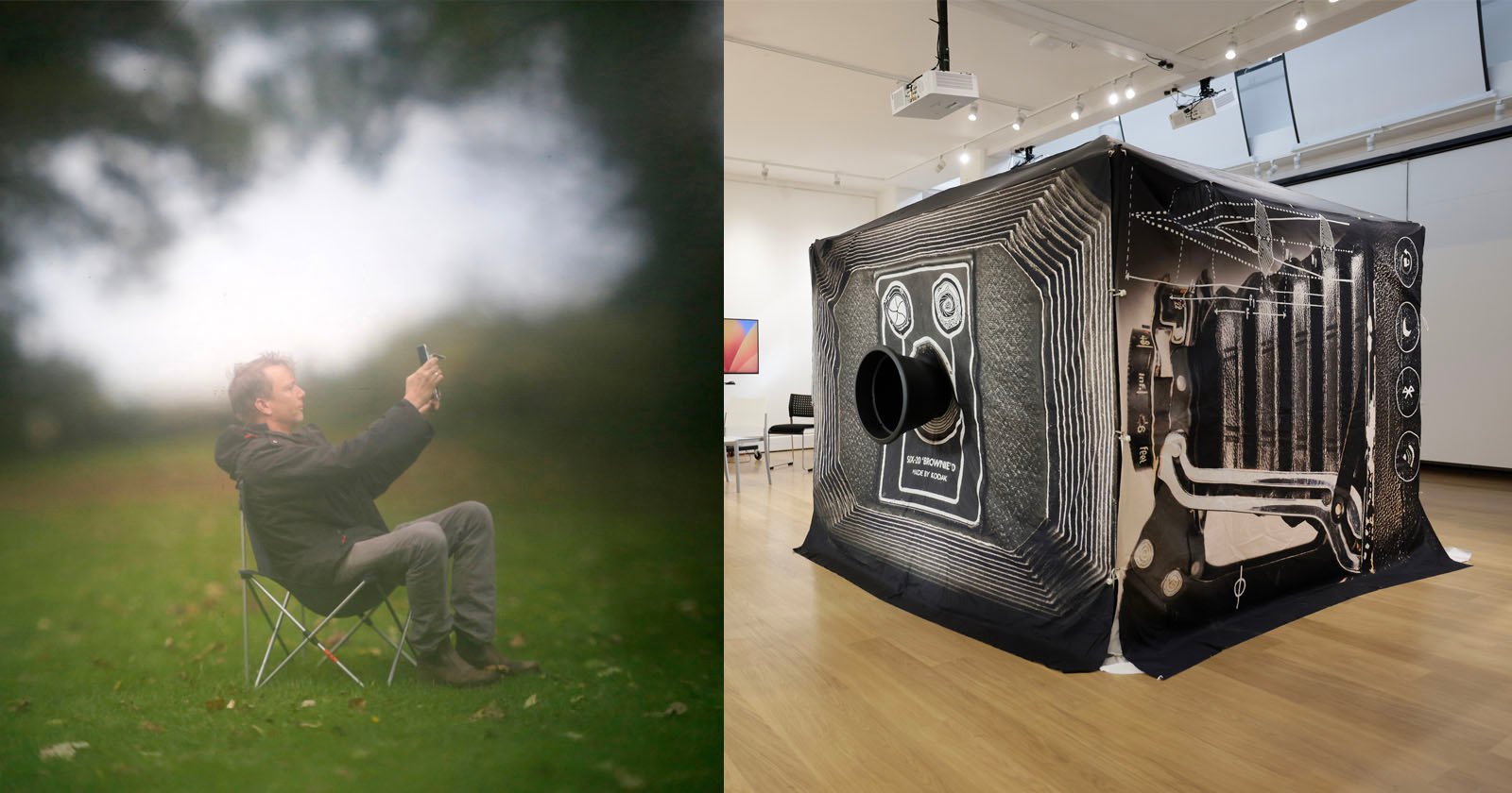 The Worlds First Camera Obscura That You Can Take Selfies With
