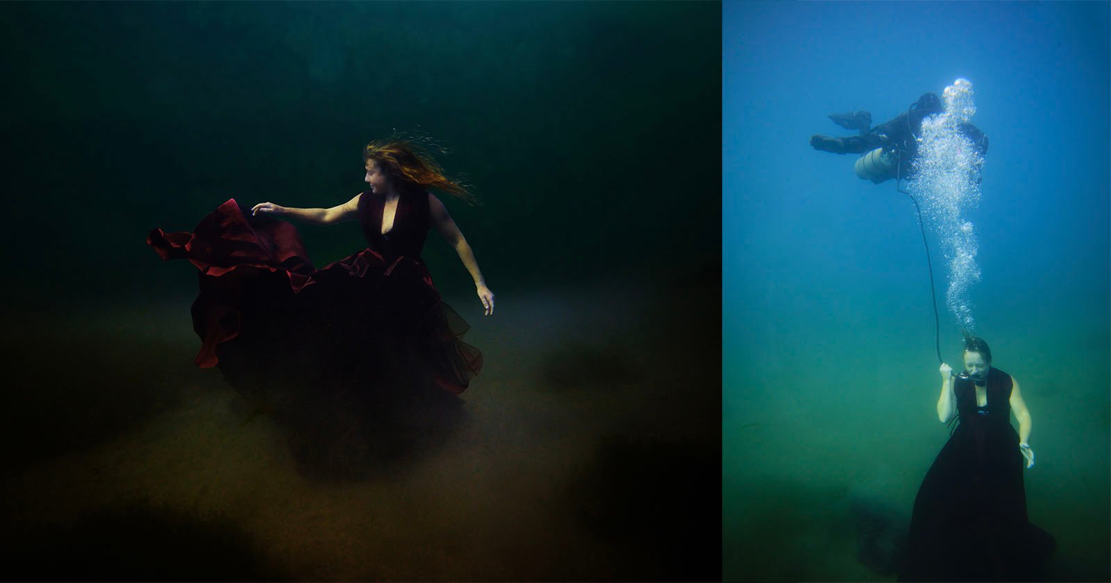  record deepest underwater photo shoot 