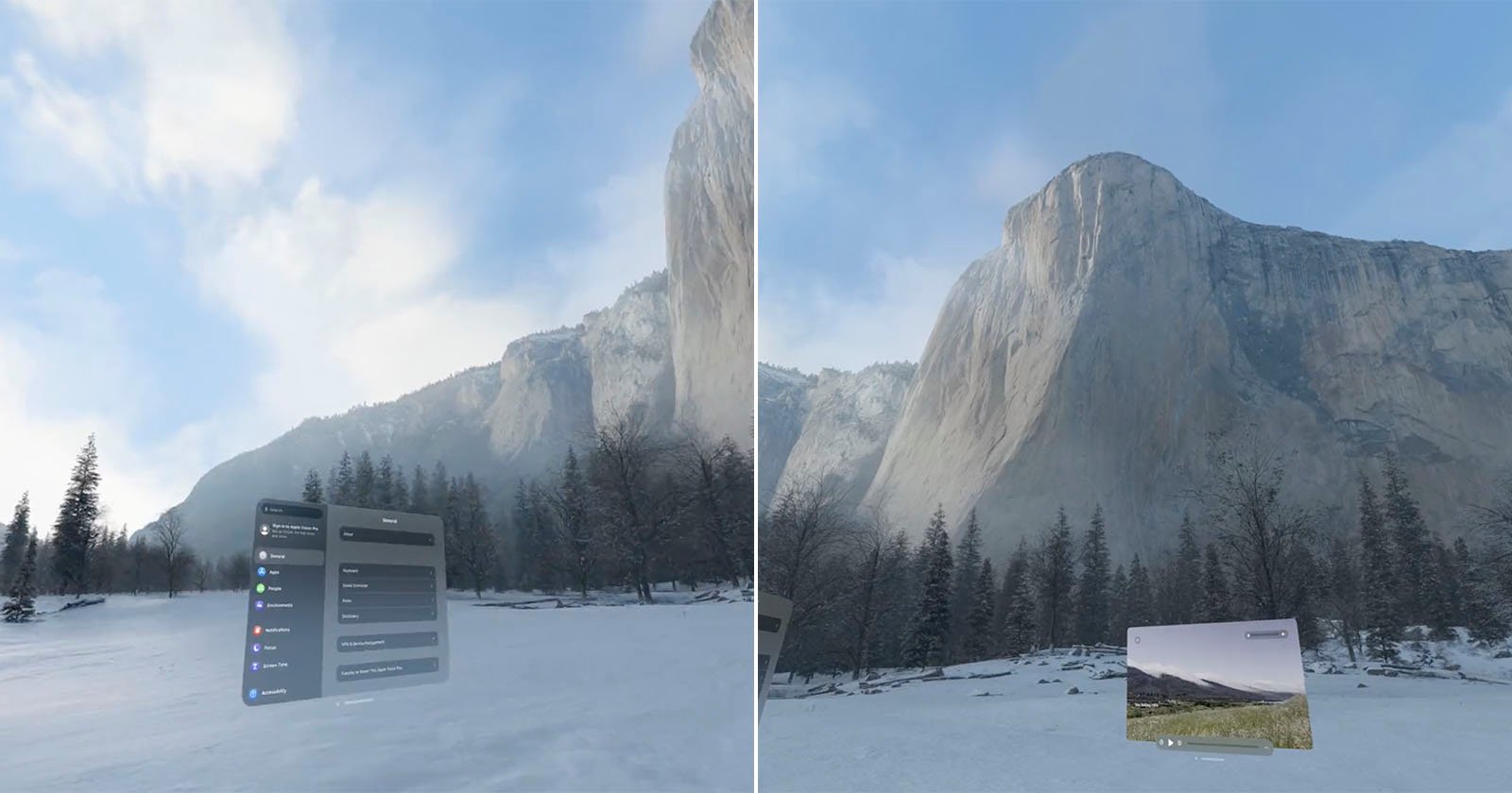 See One of the Apple Vision Pros Incredible Immersive Environments