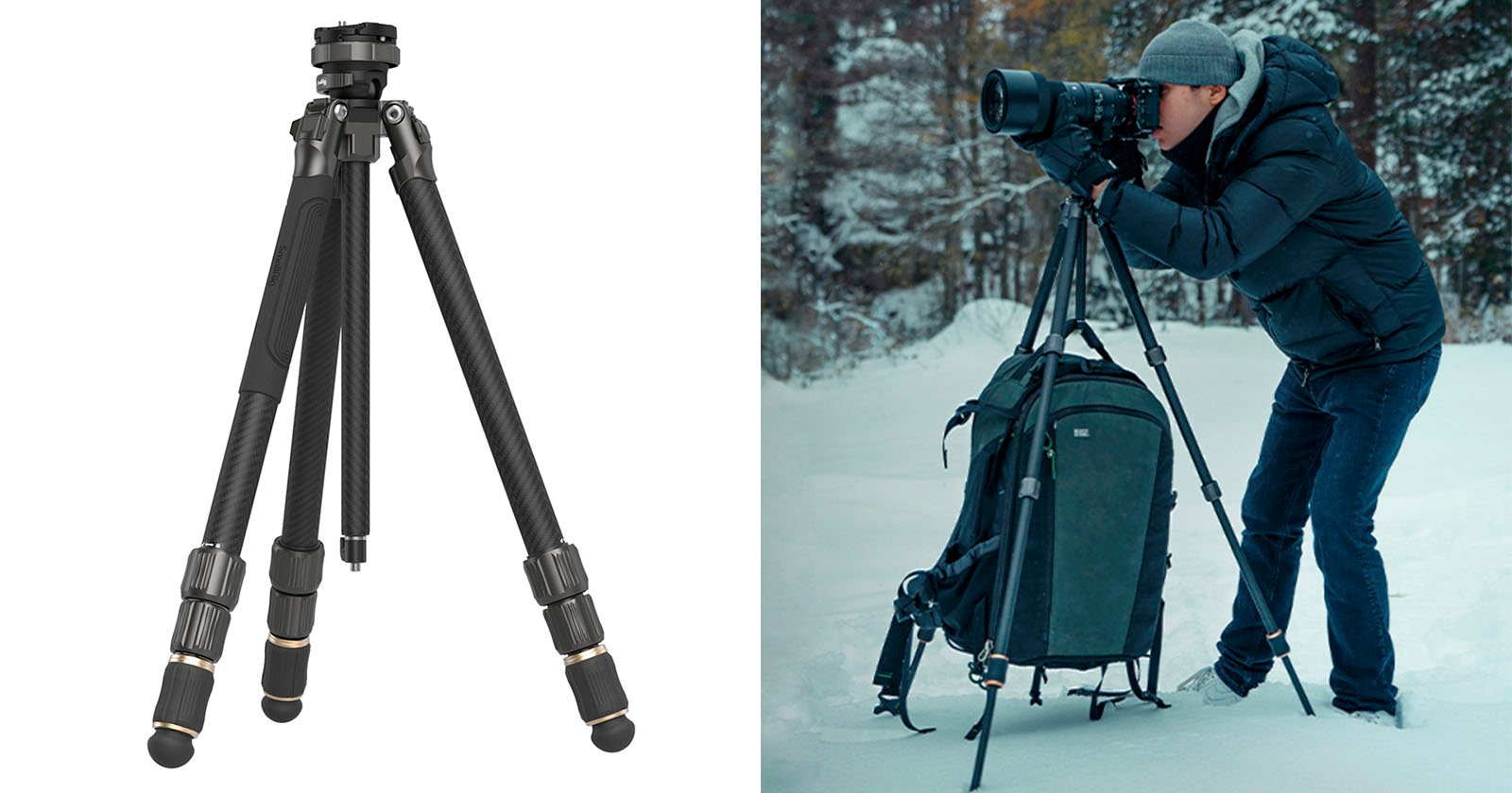 SmallRigs New $240 Carbon Fiber Tripod is for Traveling Photographers