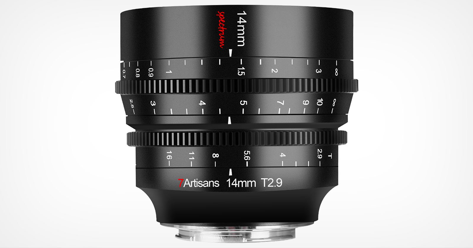 7artisans 14mm T2.9 is an Ultra-Wide Cine Lens for Full-Frame Cameras