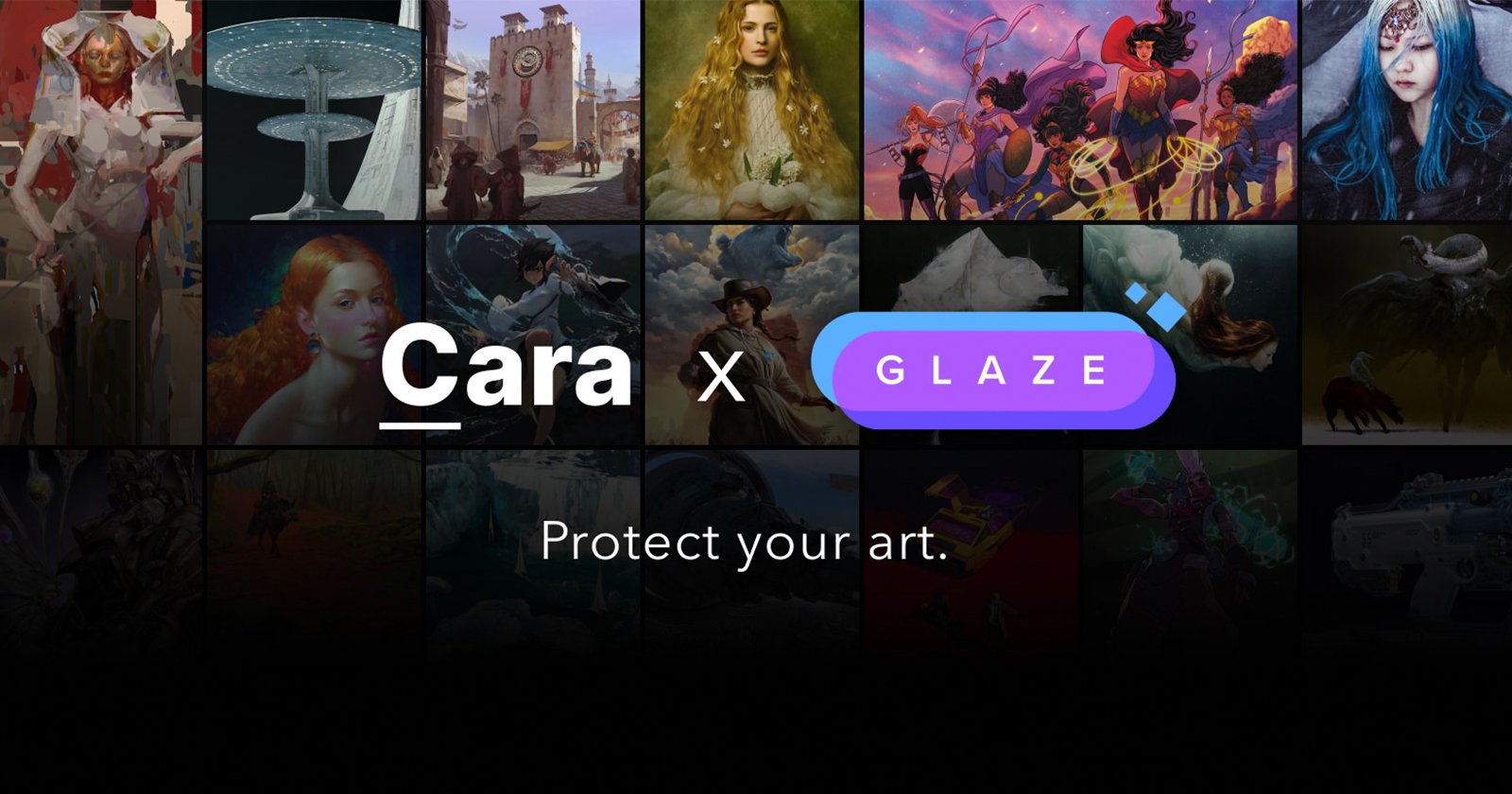  cara glaze integration provides artists protection against scraping 