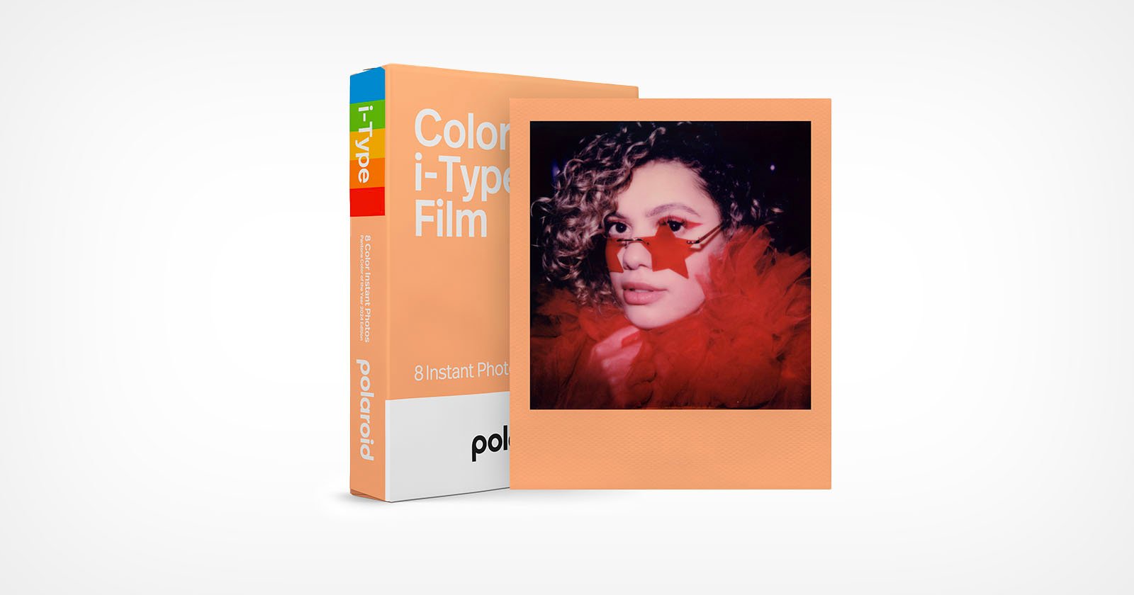  polaroid pantone-inspired instant film just peachy 