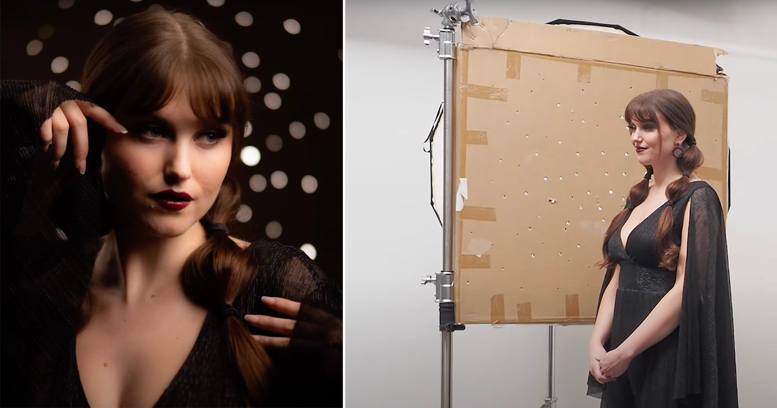  how recycle cardboard into creative photography backdrop 
