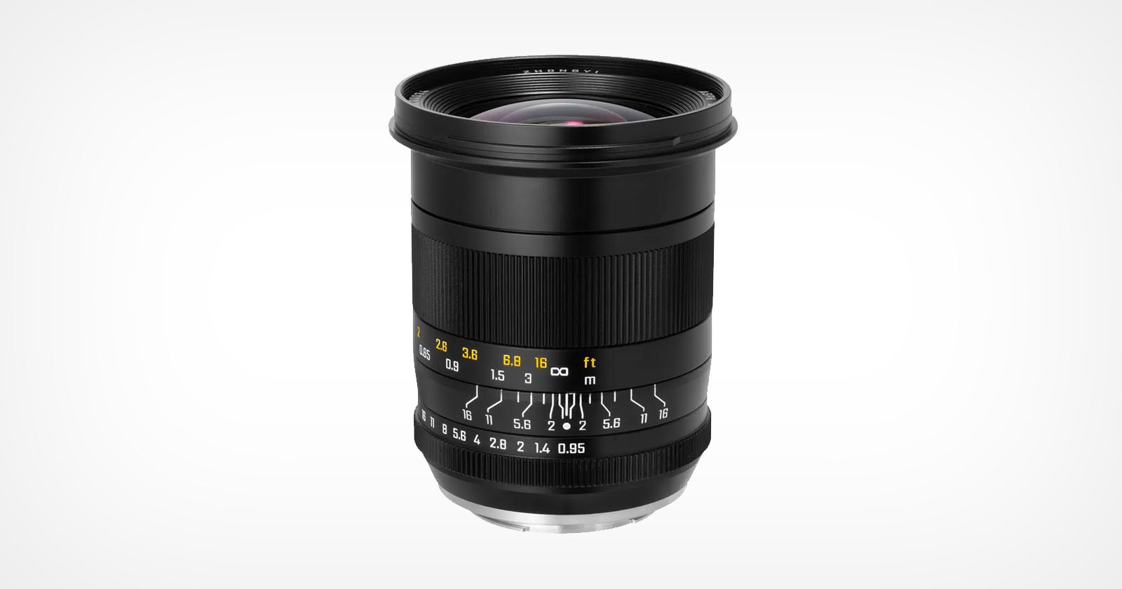 Zhongyi Re-Releases an APS-C 20mm f/0.95 Aimed at the Japanese Market