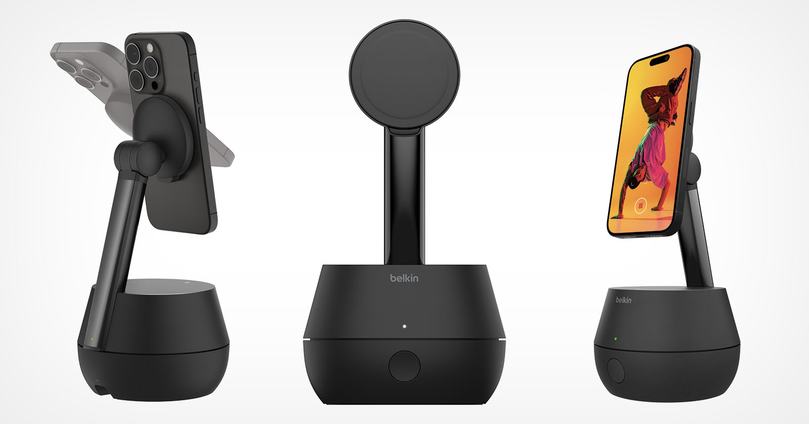 Belkins Auto-Tracking Stand Pro Turns Your iPhone into a Pan/Tilt Camera