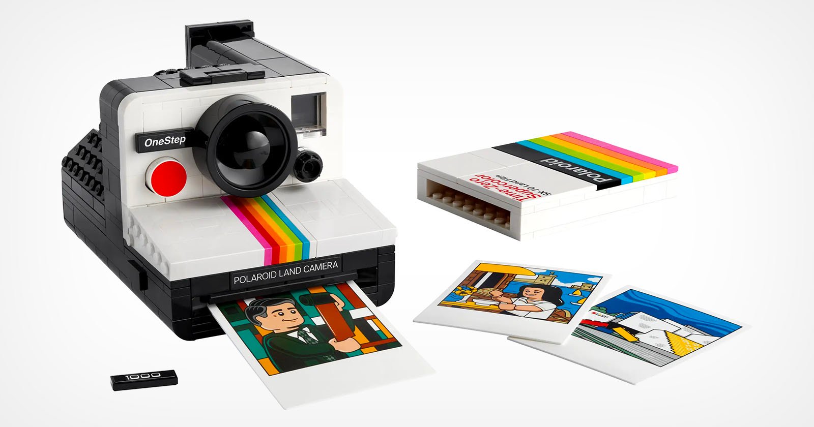 The LEGO Polaroid OneStep Camera is Available Now and Looks Amazing