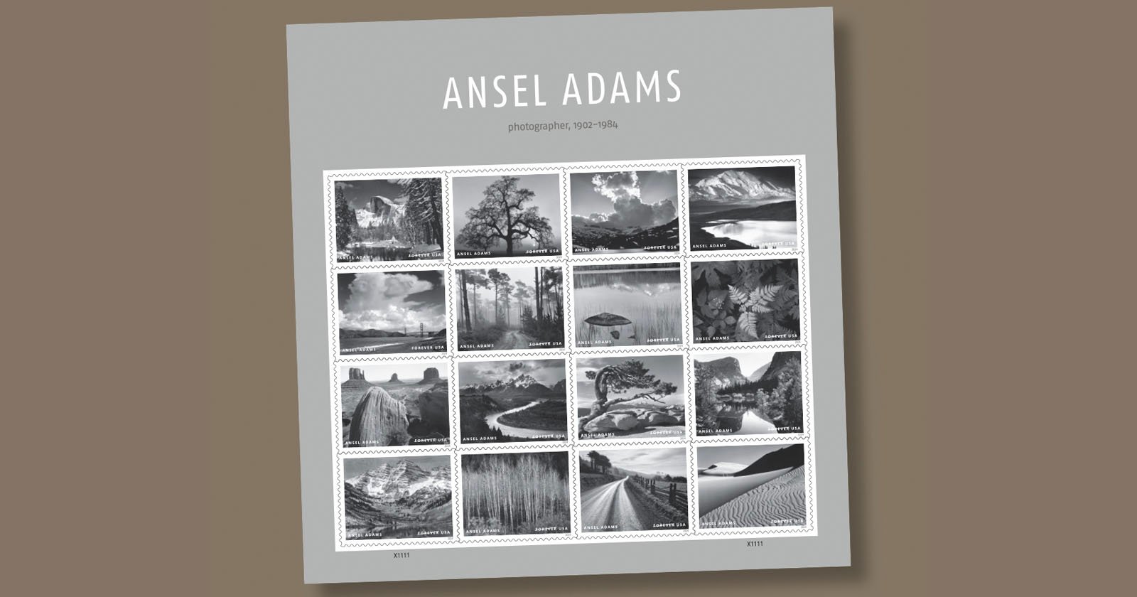  iconic ansel adams photos featured set usps stamps 